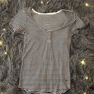 American Eagle stripped tee